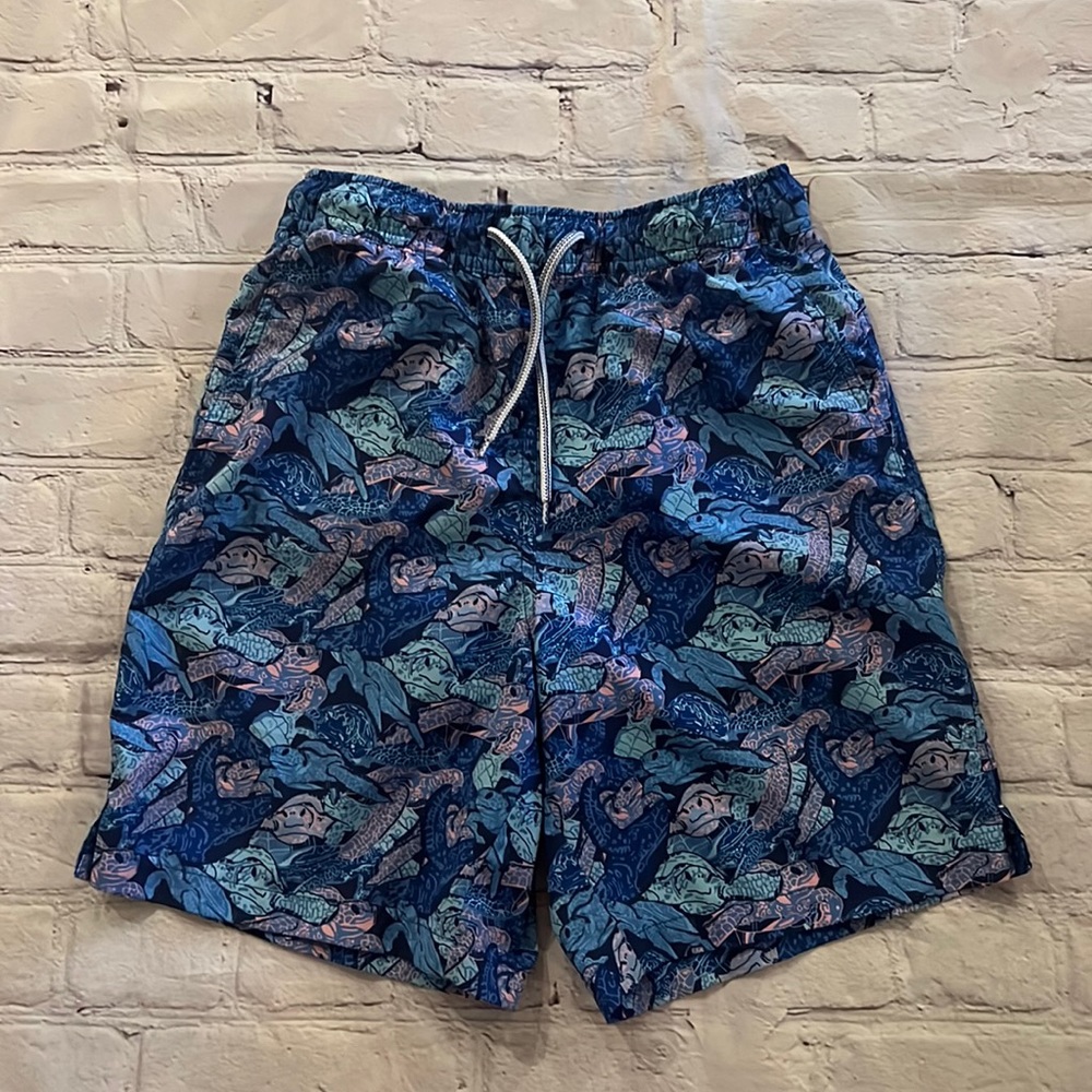 Peter Millar youth swim trunks